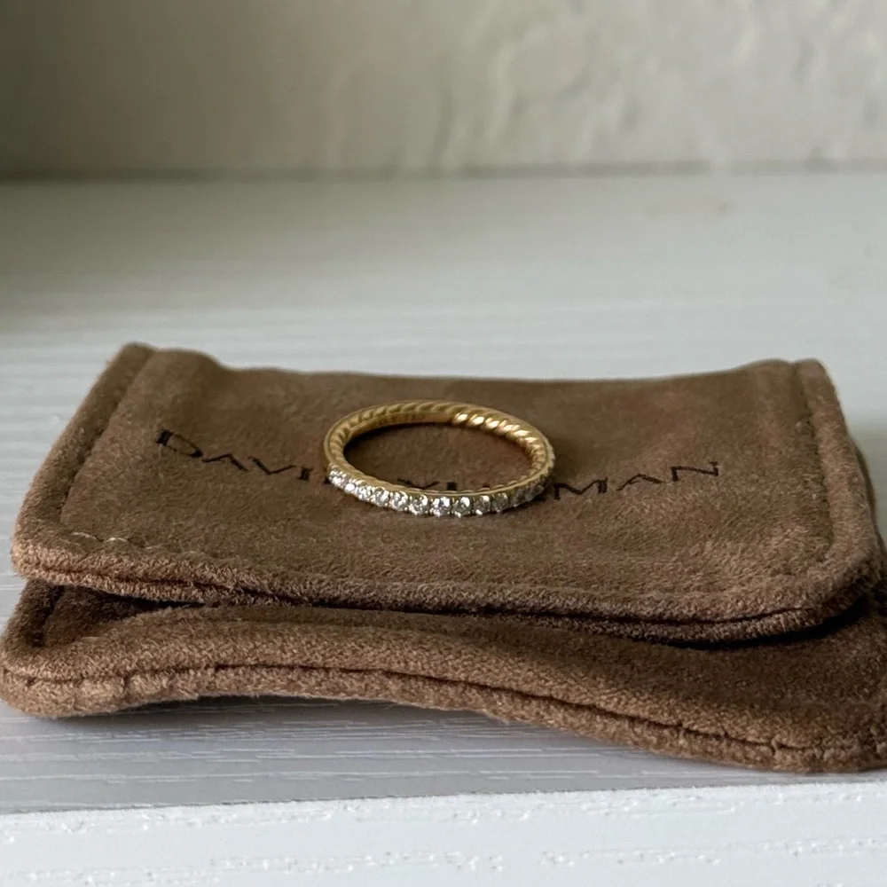 David Yurman Eden Partway Ring (pinky) - Picture 2 of 10